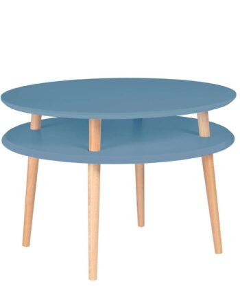 Ufo Sofabord Diameter 70cm     45cm Blå