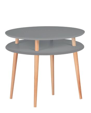 Ufo Sofabord Diameter 70cm   Højde 61cm Betongrå