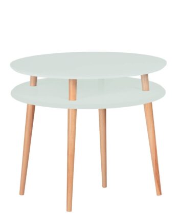 Ufo Sofabord Diameter 70cm   Højde 61cm Fleeting Mint