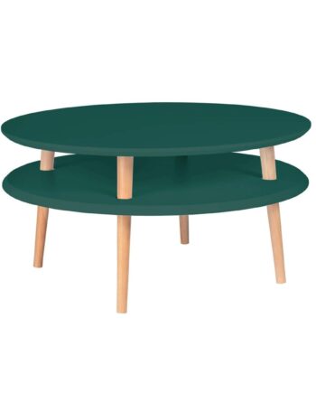 Ufo Sofabord Diameter 70cm   Højde 35cm Grøn