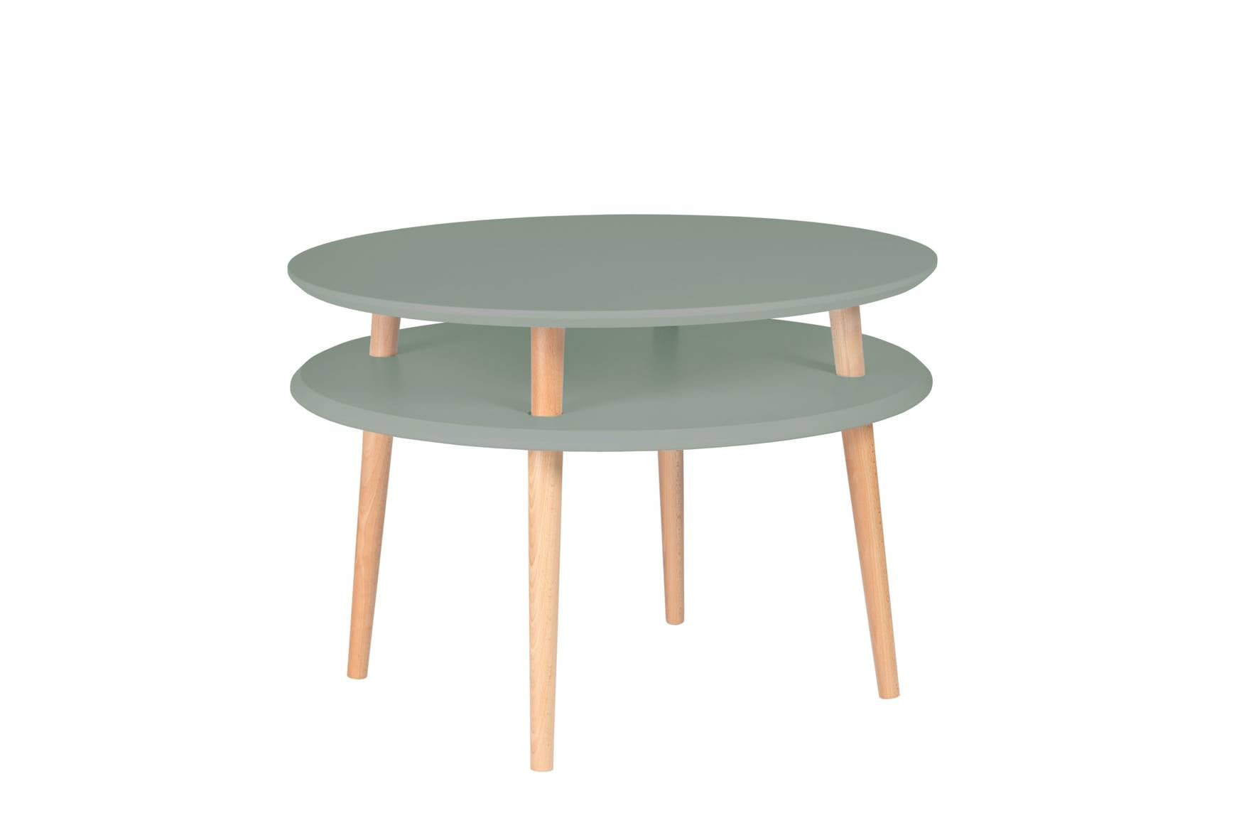 Ufo Sofabord  70   45 Cm  Salviegrøn