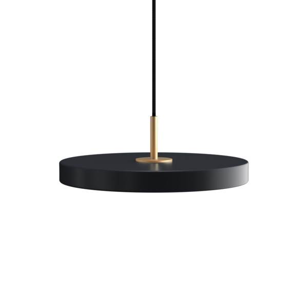 Umage Asteria Pendel Mini Black Messing : Erling Christensen Møbler