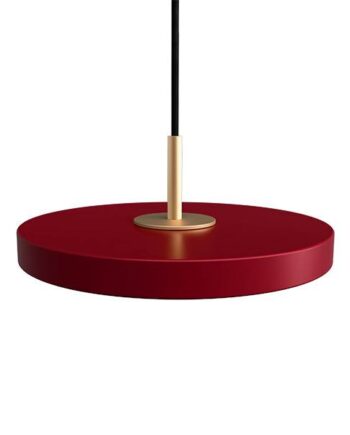 Umage Asteria Pendel Mini Ruby Red   Messing  : Erling Christensen Møbler