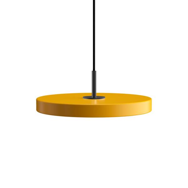 Umage Asteria Pendel Mini Saffron Yellow Sort : Erling Christensen Møbler