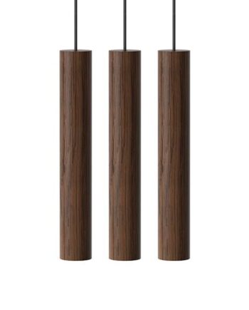 Umage Chimes Cluster Pendel Med   Lamper Mørk Eg  : Erling Christensen Møbler