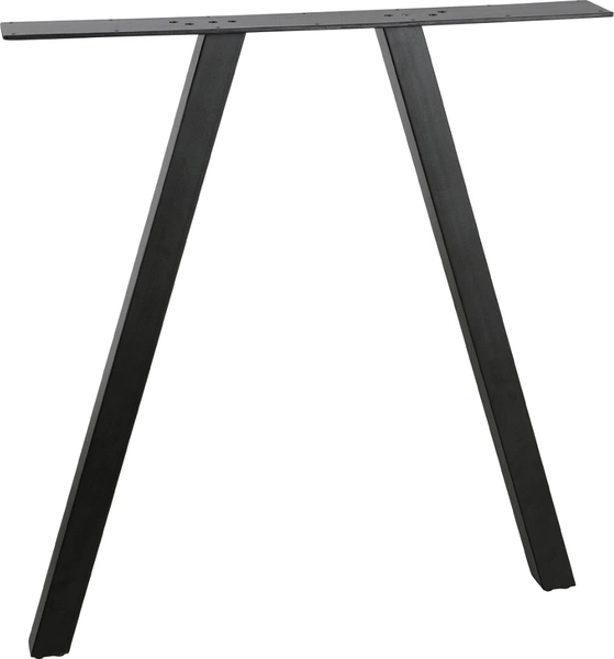 Understel Bordben Woood Tablo Til Plankebord Sort Metal H72ã B79ã D10 Cm