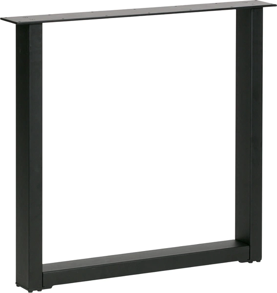Understel Til Plankebord Woood Tablo  -formet Metal Sort 72ã 79ã 10 Cm