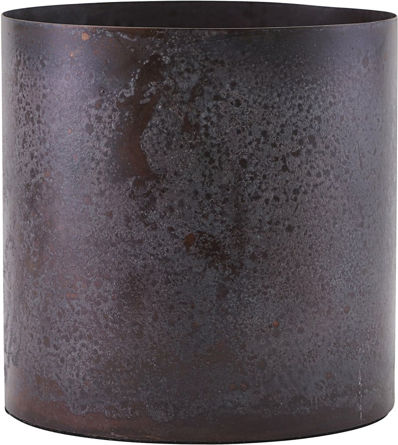 Urtepotte House Doctor Luba Stål Bordeaux ø14 H14 Cm