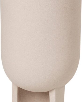 Urtepotte Kristina Dam Serene Sandfarvet Terracotta ø16 Cm   H27   Cm