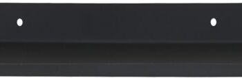 Væghylde Opbevaringshylde House Doctor Ledge Jern Sort 4x80x11   Cm