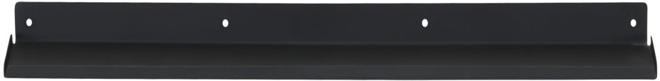 Væghylde Opbevaringshylde House Doctor Ledge Jern Sort 4x80x11 Cm