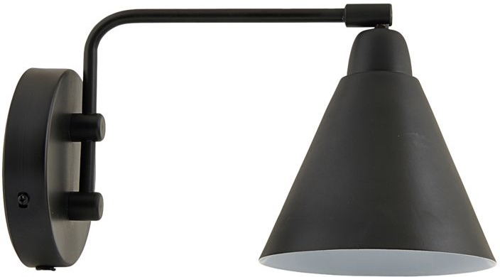 Væglampe House Doctor Game Indendørslampe ø20 Cm Sort Jern E14 Pærevalg Ledning