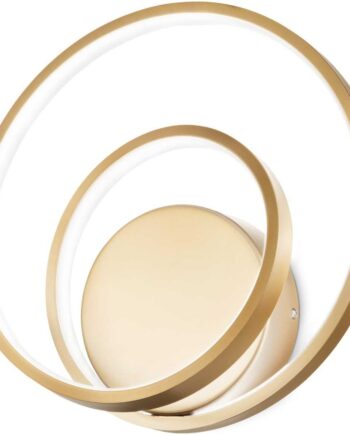 Væglampe Ideal Lux Oz Integreret Led-lampe Messing 30w 3000 Lm Moderne Design