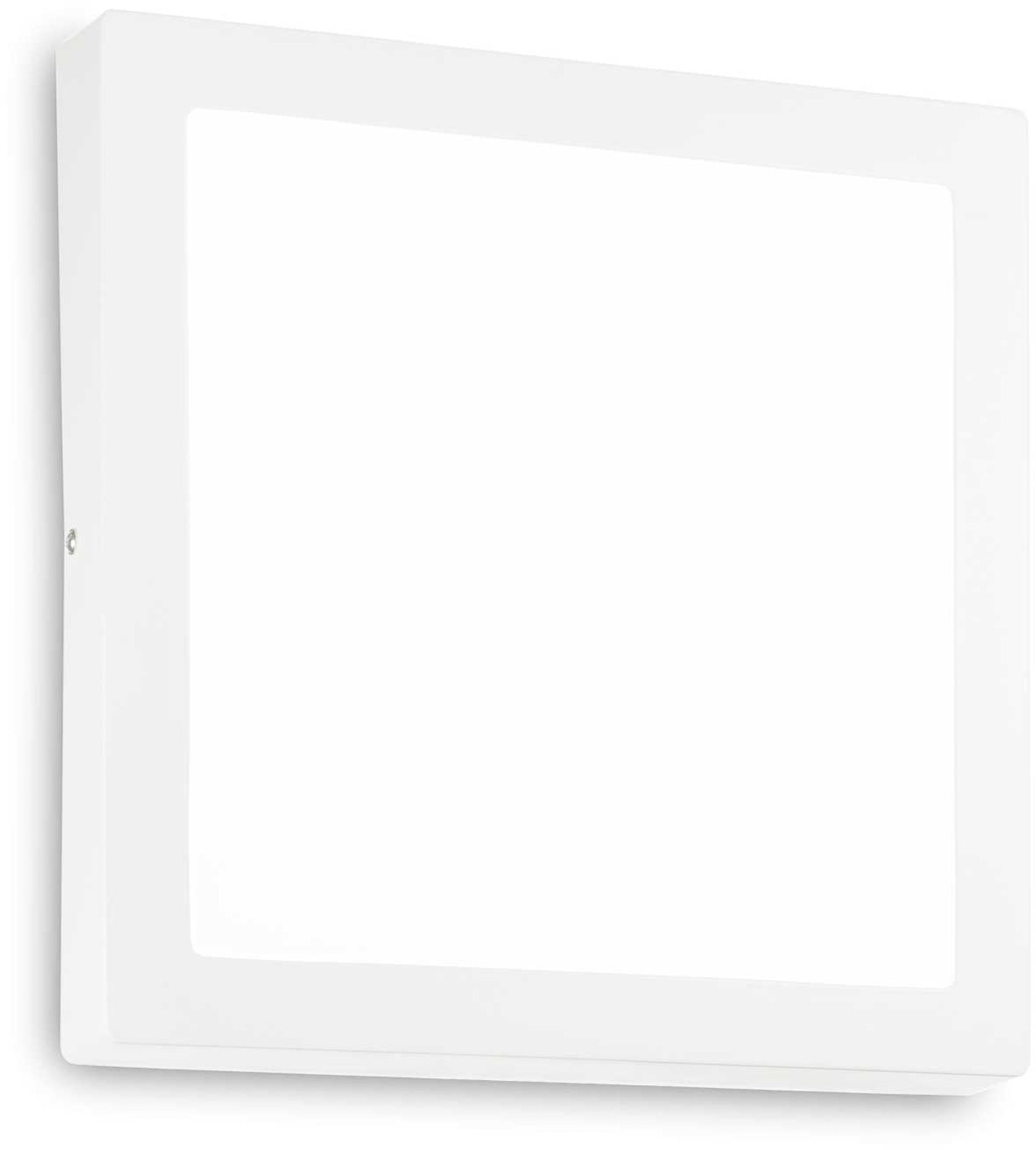 Væglampe Ideal Lux Universal Integreret Led Aluminium Hvid 30x30x4 Cm 1800 Lm