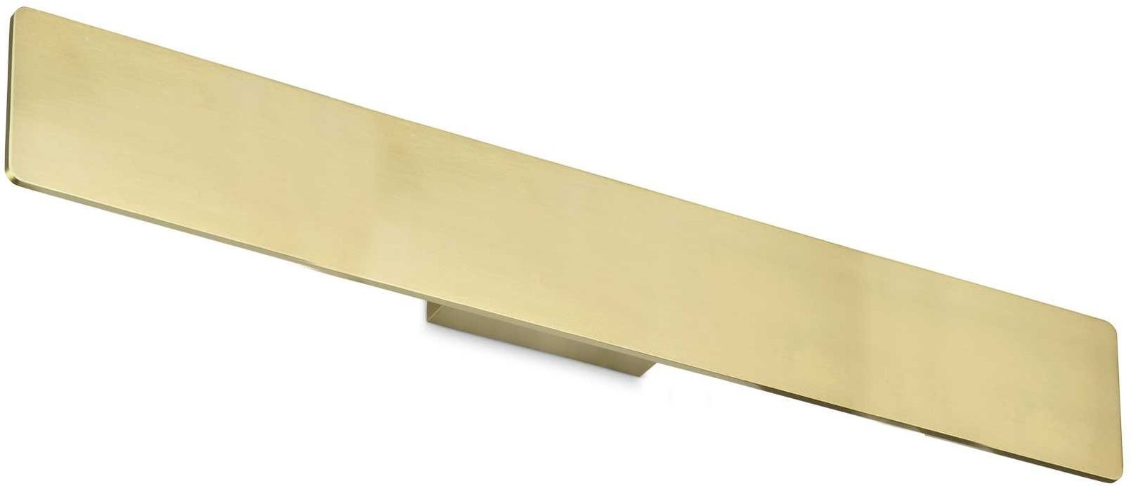 Væglampe Ideal Lux Zig Zag Integreret Led Messing Sort Metal 75 Cm 2850 Lm
