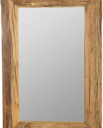 Vægspejl House Doctor Pure Nature Genbrugstræ Natur 90   60 Cm