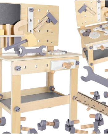 Værksted Med Træværktøj På Bord Diy-sæt