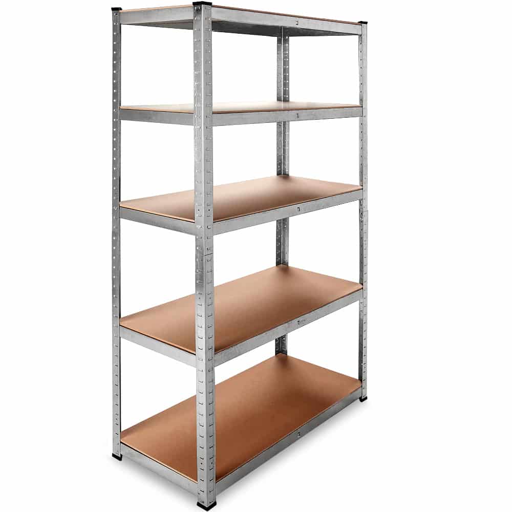 Værkstedsreol  170x75x30cm Galvaniseret 350kg