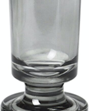 Vase Broste Copenhagen Petra Glas Klar Grå ø6 6ã 10 Cm Dekorativ Miljøvenlig