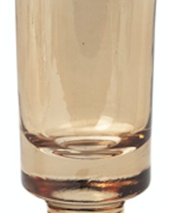 Vase Broste Copenhagen Petra Glasvase Dekorationsvase Orange   6x14 Cm