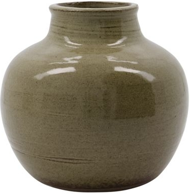 Vase House Doctor Aju Stentøj Grøn ø15 H14 Cm