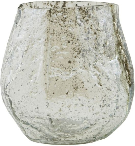 Vase House Doctor Moun Grøn Glasvase ø9 H9 Cm Asymmetrisk Design