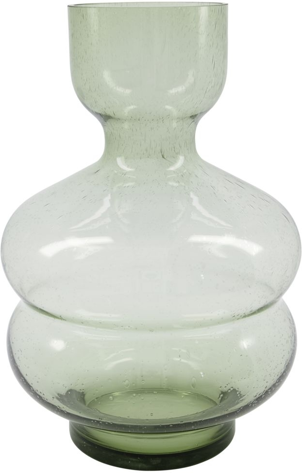 Vase House Doctor Organi Glasvase Grøn ø24 H35 Cm