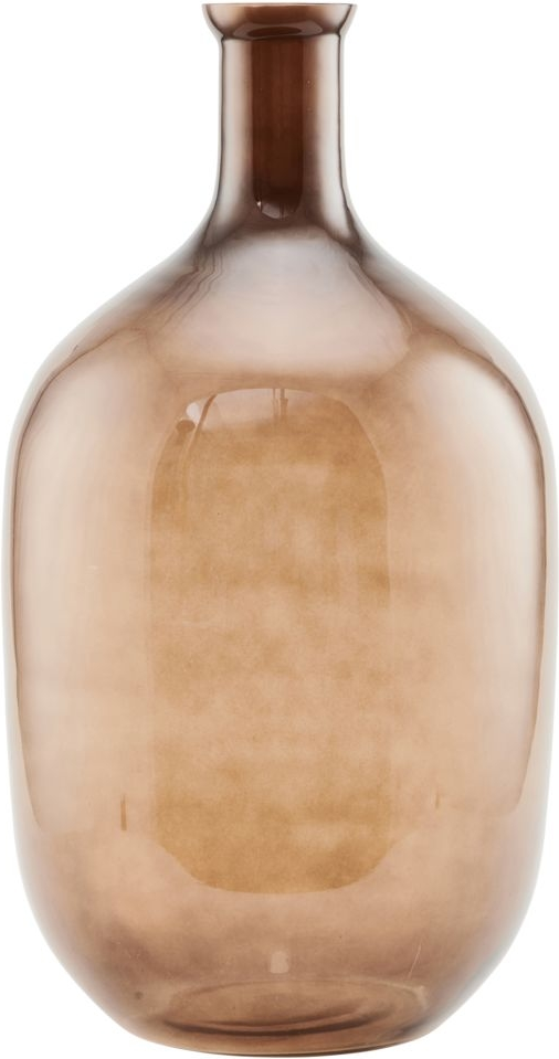 Vase House Doctor Tinka Ballonvase Brun Glas ø28 H51 Cm