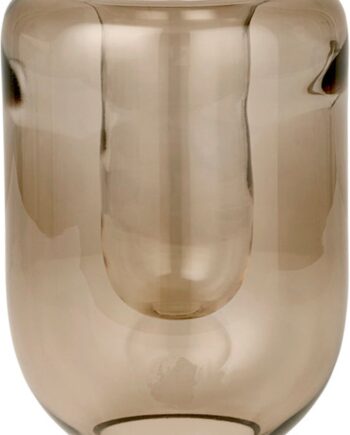 Vase Kristina Dam Opal Dekorationsvase Glas Brun ø14ã 20 Cm