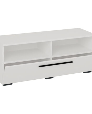 Vcm Nordic Arila   Tv-bord       Låge Og   Rum Hvid Træ  95x40