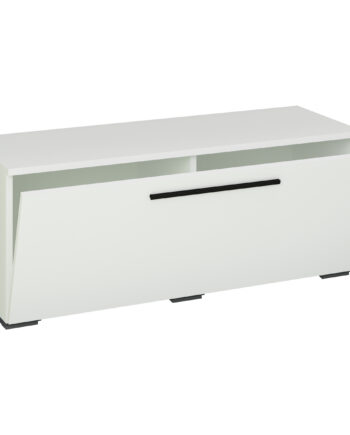 Vcm Nordic Arila   Tv-bord       Låge Og   Rum Hvid Træ  110x30