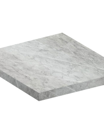 Vcm Nordic Fasola Køkkenbordplade  Kvadratisk Hvid Træ  60x60