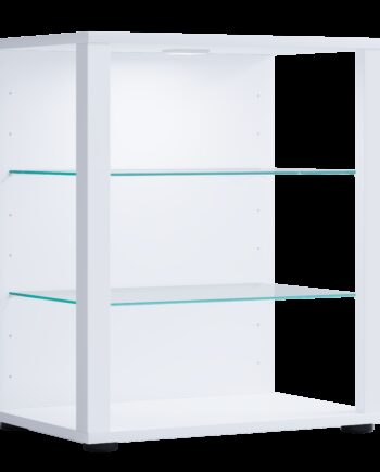 Vcm Nordic Glasol   Vitrineskab       Glashylder Hvid Træ