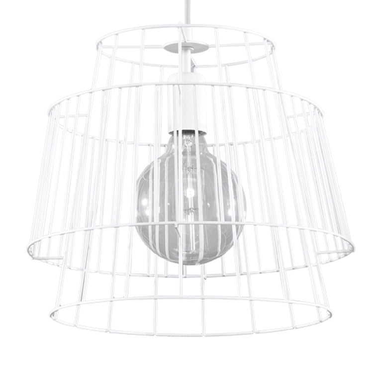 Vedhæng Lampe Gate Hvid