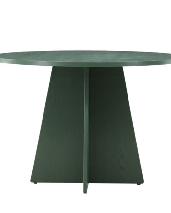 Venture Design Bootcut Spisebord  Rund Olivengrøn Finér Mdf  ø100