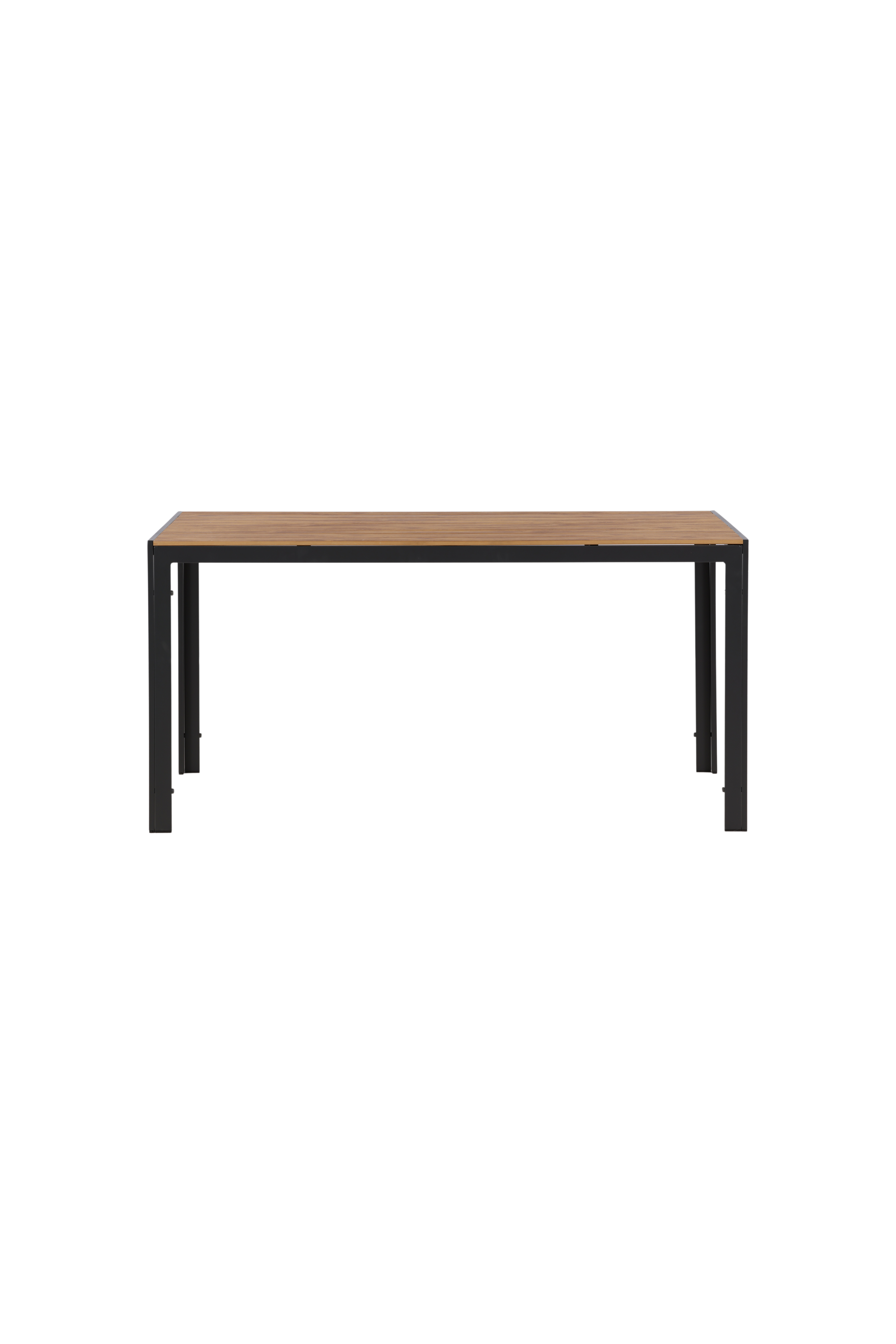 Venture Design Break Havebord  Rektangulær Natur Polywood Og Sort Aluminium  90x150