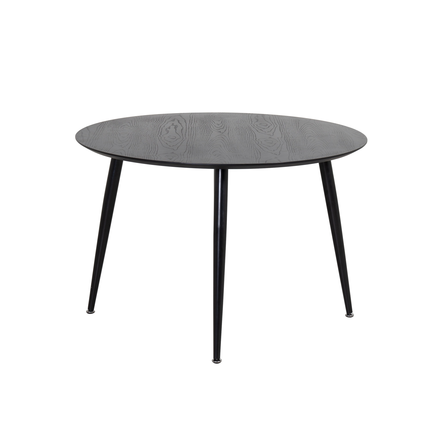 Venture Design Dipp Spisebord  Rund Sort Mdf Og Sort Metal  ø115