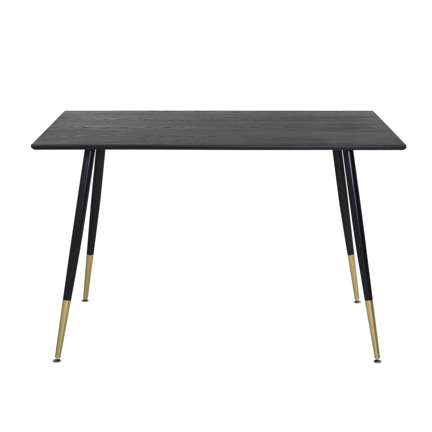 Venture Design Dipp Spisebord Sort Mdf Og Sort Metal  120x85