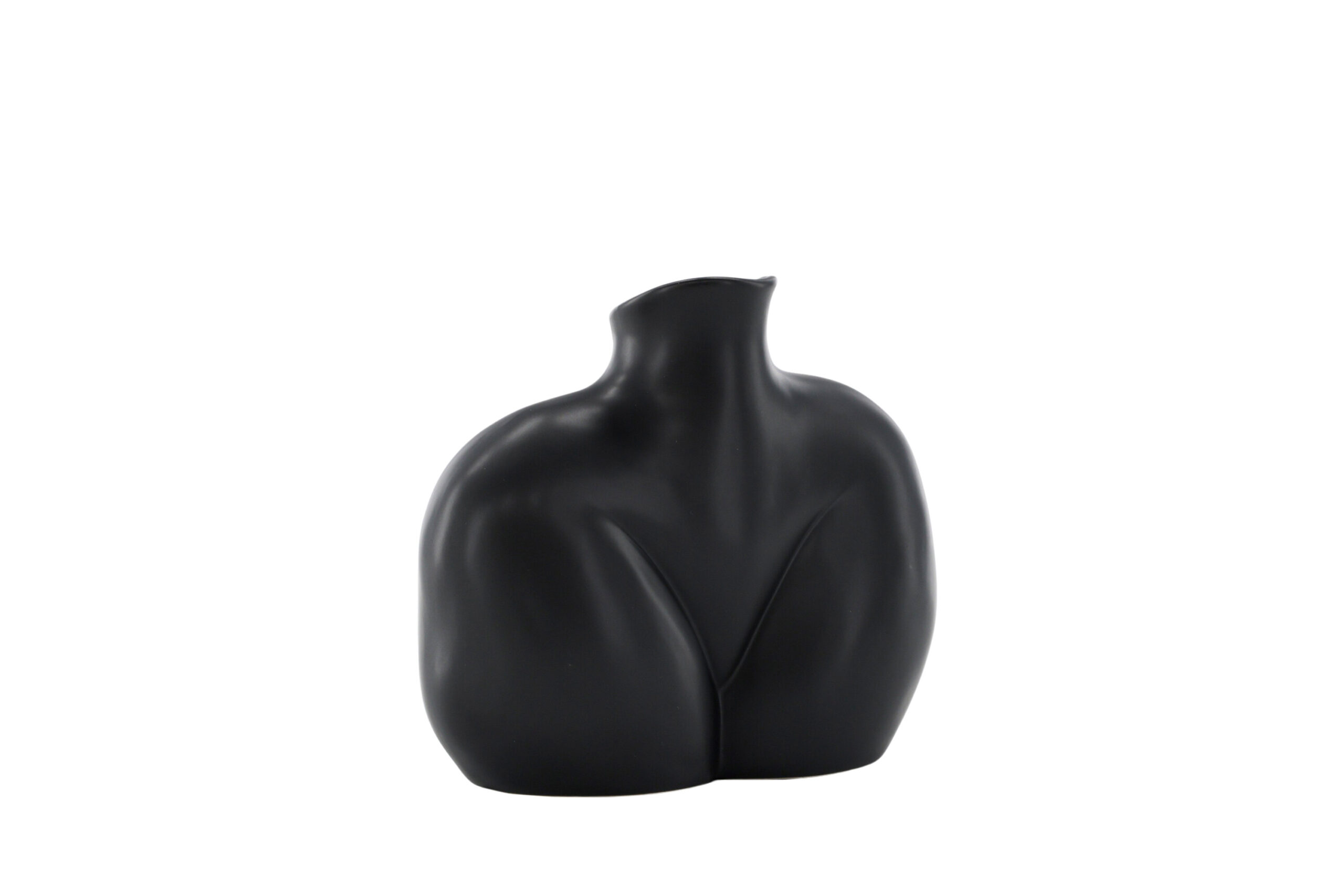 Venture Design Harvey Vase Mat Sort Stentøj 17x10x15h