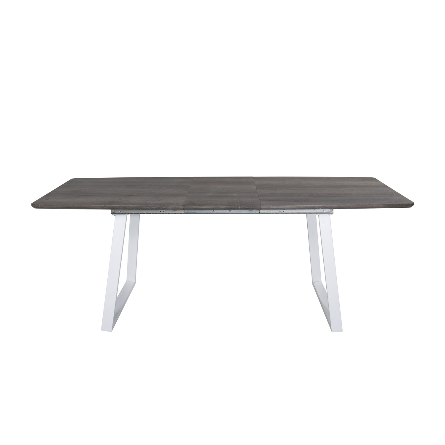 Venture Design Inca Spisebord     Butterflybordplade Grå Mdf Og Hvid Metal  160x85