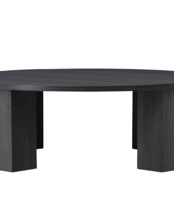 Venture Design Juno Sofabord  Rund Sort Mdf  ø120