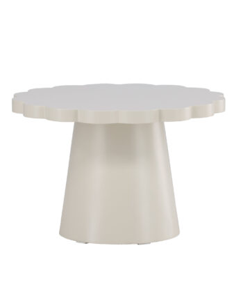 Venture Design Krull Sofabord  Organisk Beige Mdf  ø70x45