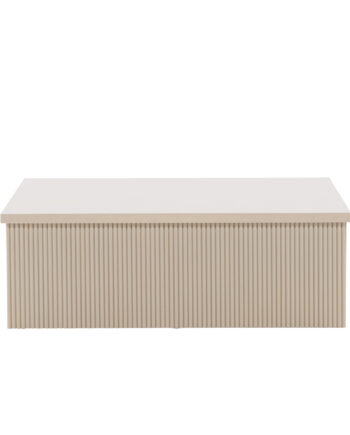 Venture Design Lenox Sofabord  Kvadratisk Beige Mdf  90x90