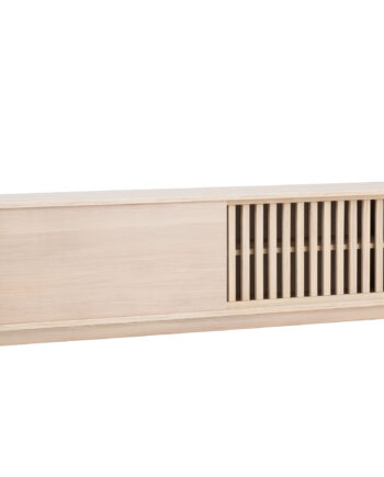 Venture Design Lugo Tv-bænk       Skydelåger Og Hylde Hvidvasket Melamin  180x40