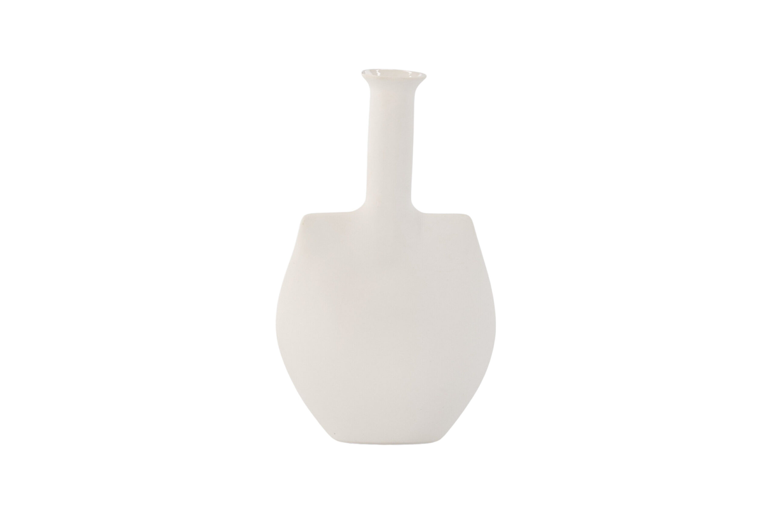 Venture Design Madison Vase Off White Stentøj 14x8x22h