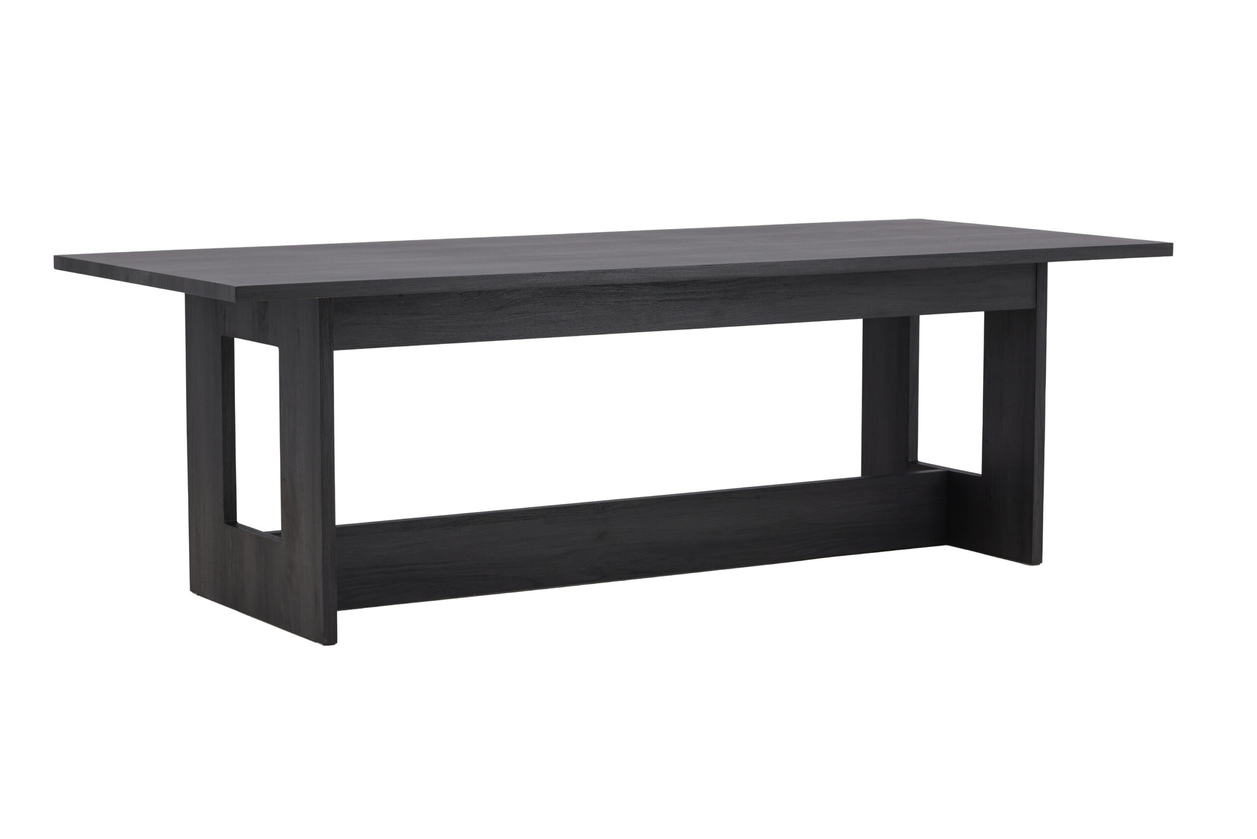 Venture Design Milly Spisebord Rektangulær Sort Mdf 100x235