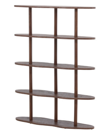 Venture Design Moln Bogreol       Hylder Mdf Med Mocca 3d-papir  105x30x140