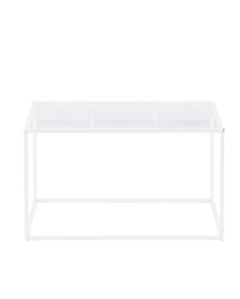 Venture Design Netz Sofabord  Kvadratisk Hvid Stål  80x80