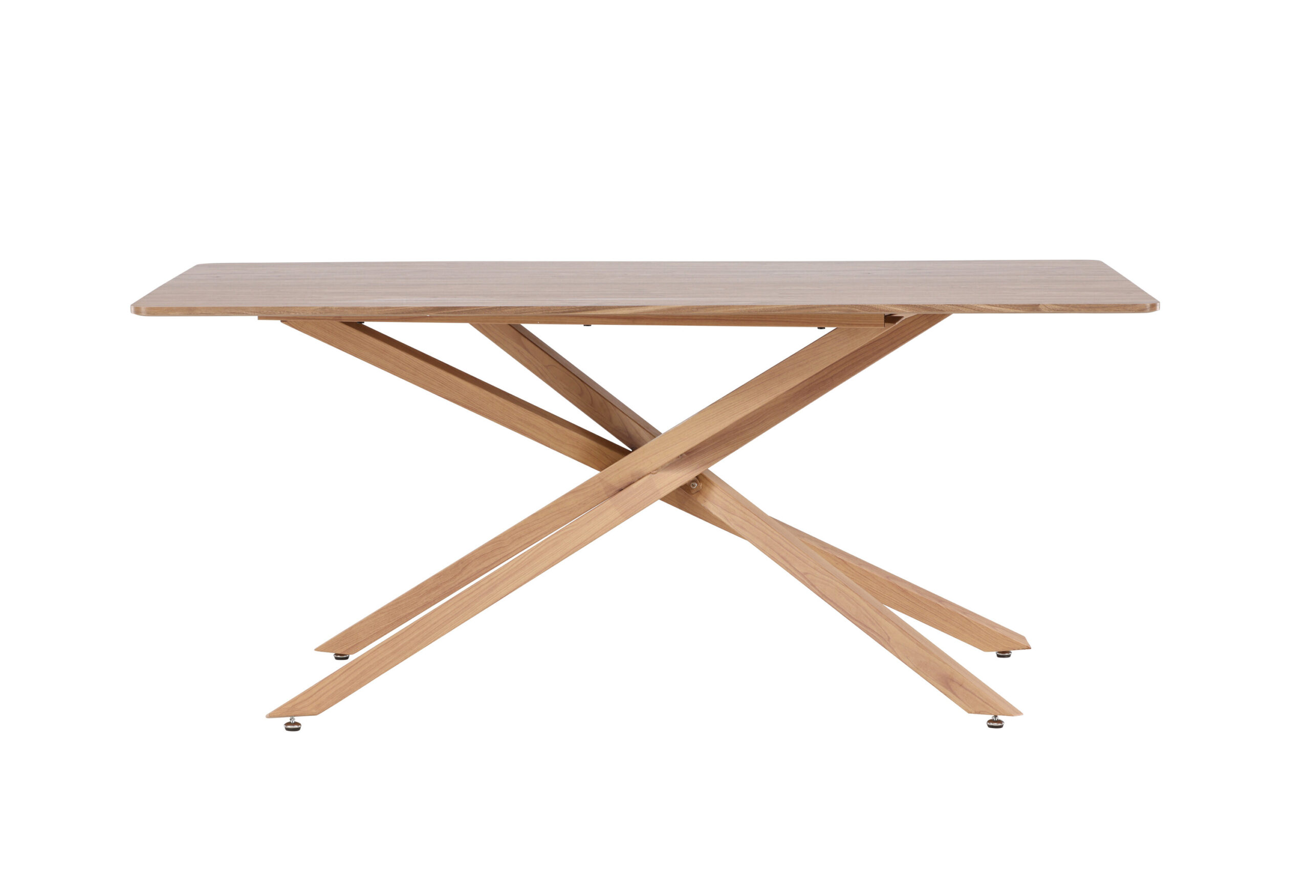 Venture Design Piazza Spisebord Rektangulær Mocca Mdf Og Stål 90x180