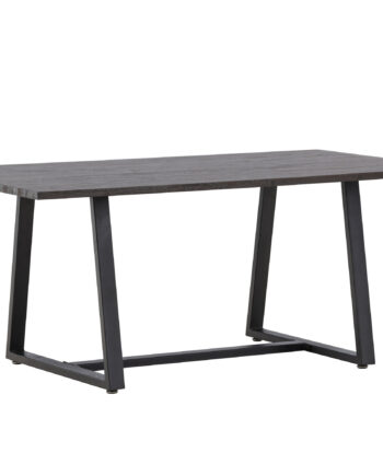 Venture Design Plankton Sofabord  Rektangulær Sort Mdf Og Stål  110x60